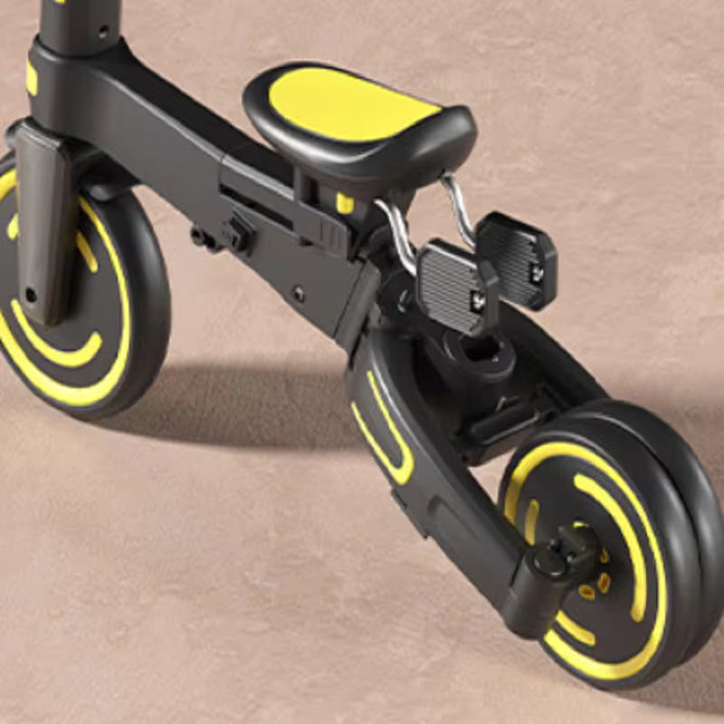 9-in-1 Baby Tricycle & Push Stroller with Adjustable Canopy