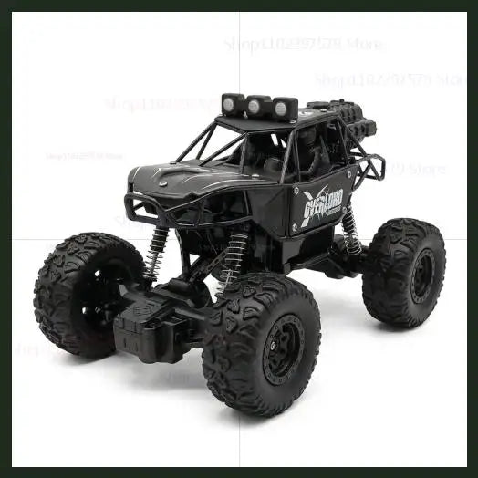 New RC Cars 20KM/H 2WD Remote Control Car 1:16 Off-Road All Terrain Truck Metal Shell LED Headlights Hobby RC Vehicle Toys Gifts